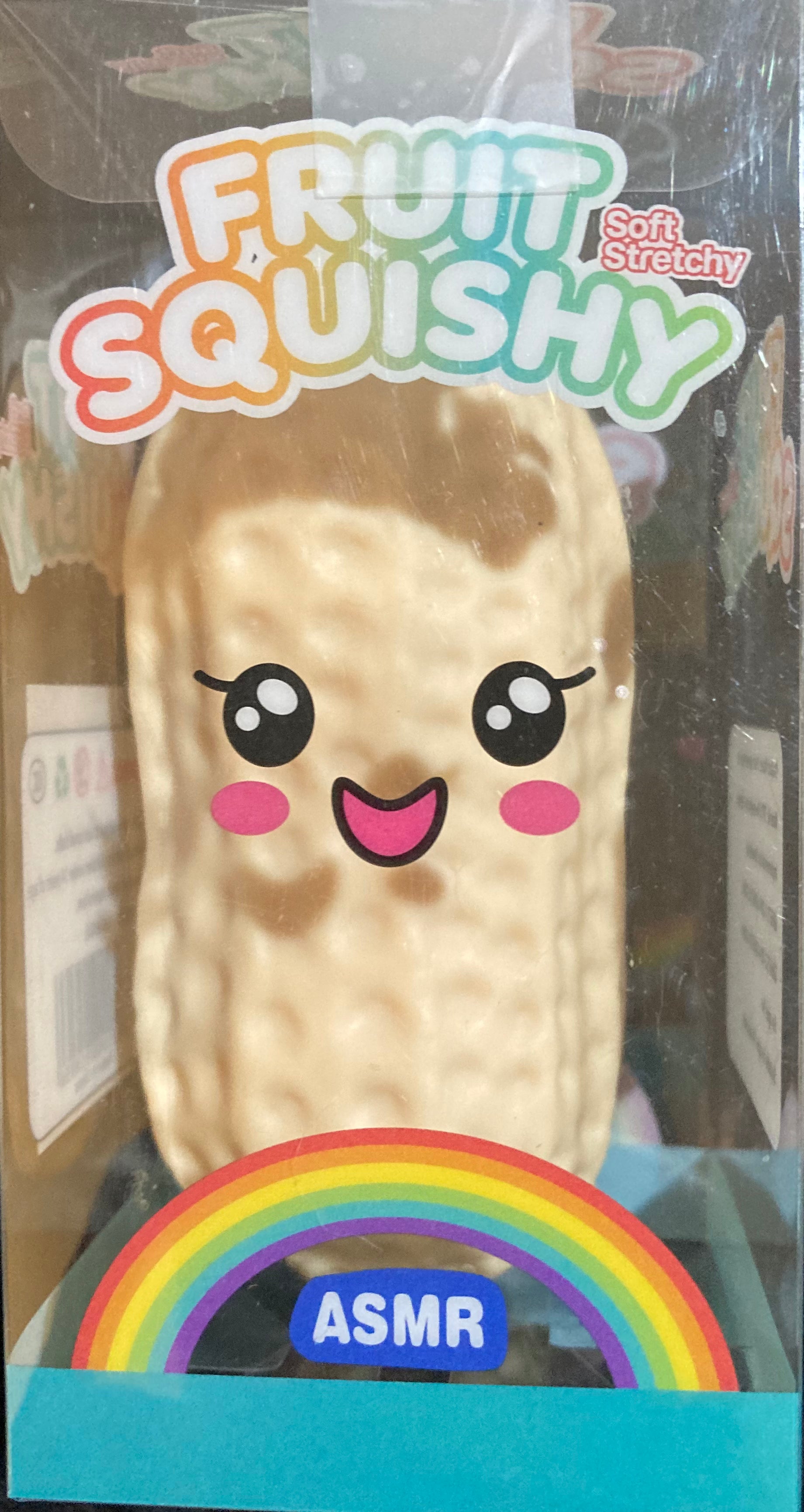 3” Crunchy ASMR Peanut Squish Toy