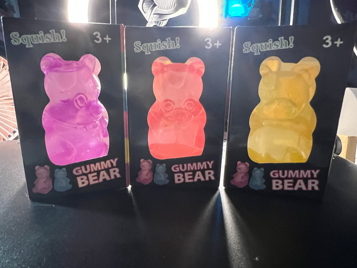 Squish! Gummy Bear Squishy Toys