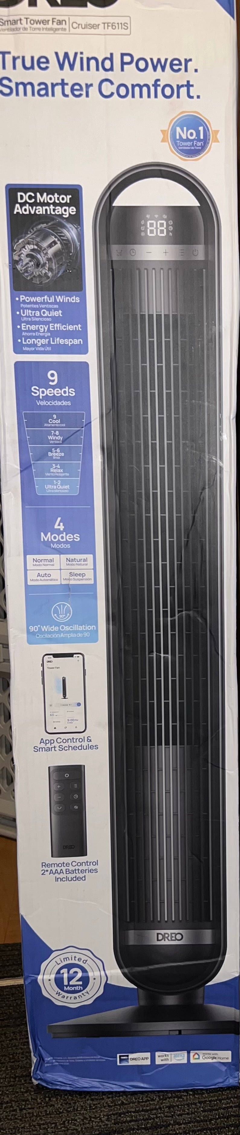 Dreo Smart Tower Fan