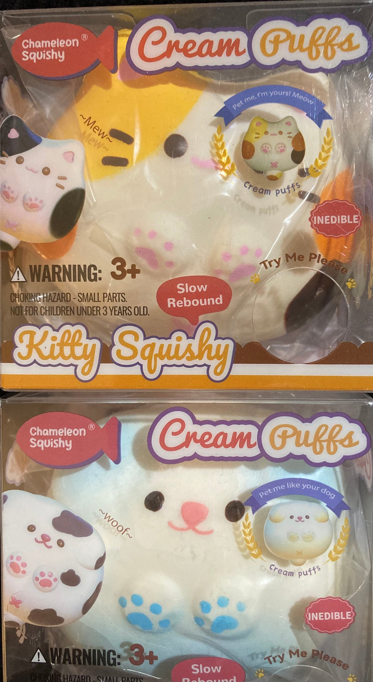 Cream Puffs Kitty Squishy – Chameleon Squishy