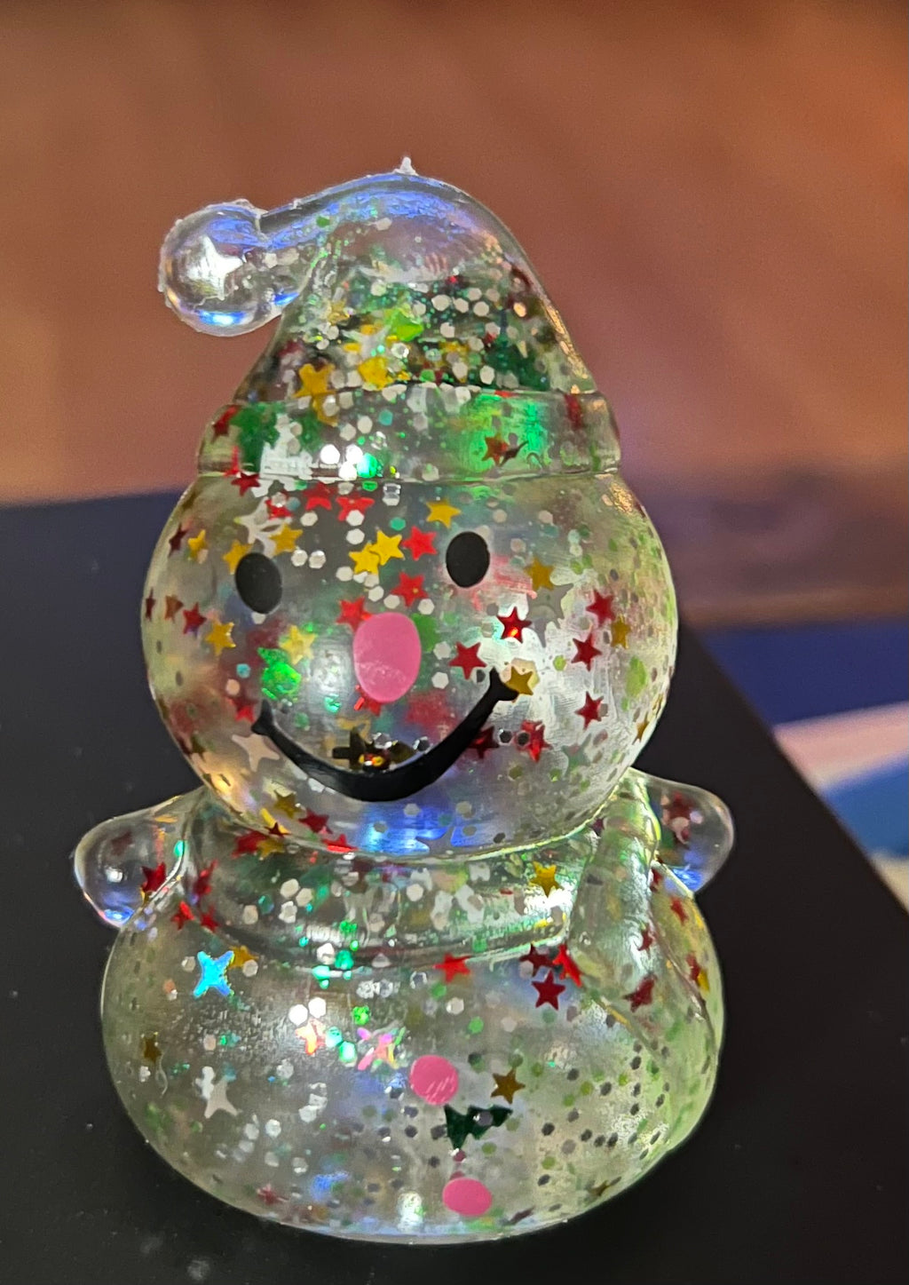 Just In Time For The Holiday….A Snowman To Melt Away The Stress. Give It A Try