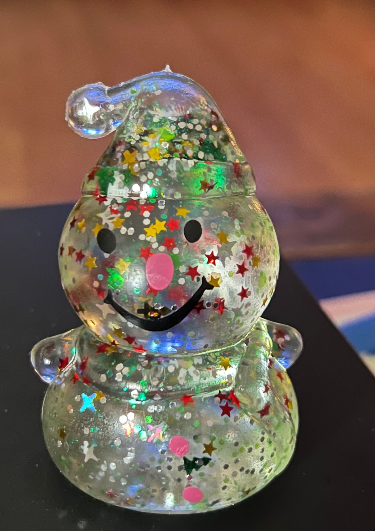 Just In Time For The Holiday….A Snowman To Melt Away The Stress. Give It A Try